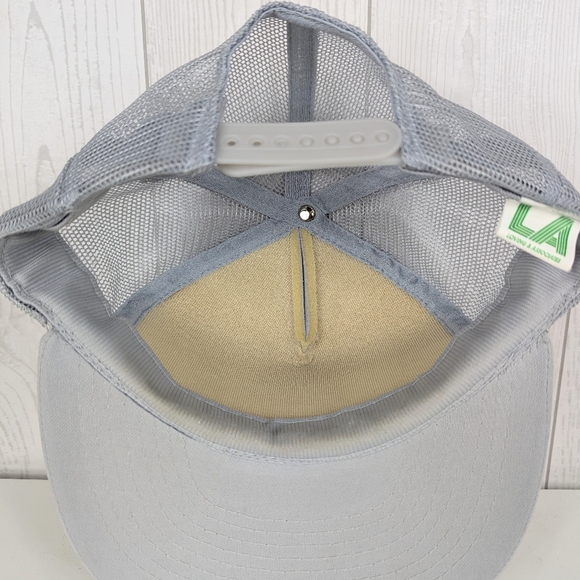 Vintage Trucker Hat Chicago Cutlery Grey Loving and Associates Snapback Adjust - Picture 7 of 9